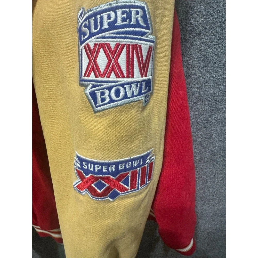 New G-III San Francisco 49ers Large 5X Super Bowl Champions Jacket